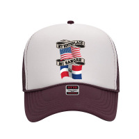 Birthplace Sangre Dominican American Republica Dominicana Sweatshirt Foam Trucker Hat | Artistshot