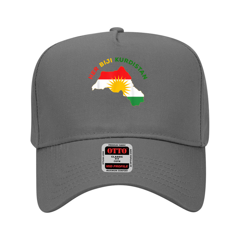 Her Biji Kurdistan T Shirt Adjustable Baseball Cap by cm-arts | Artistshot