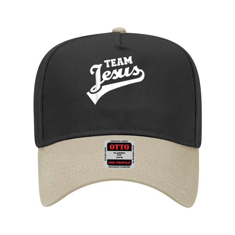 Team Jesus Lifetime Member Funny Tshirt Christian Adjustable Baseball Cap by LisaMarieRangel | Artistshot