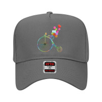 Womens Bike Balloons Cycling Sport Cyclist Women Gift Bicycle V Neck T Adjustable Baseball Cap | Artistshot