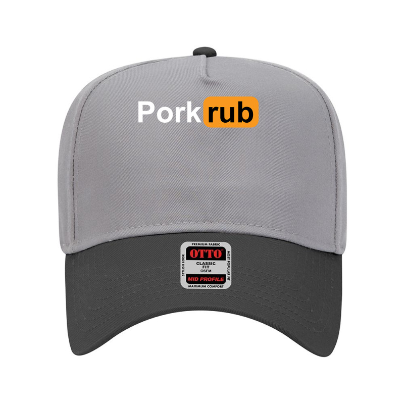 Pork Rub Funny Novelty Bbq Barbecue Pit Boss Pit Master Grill Hub Adjustable Baseball Cap by cm-arts | Artistshot