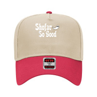 Shofar So Good Rosh Hashanah Jewish New Year Funny T Shirt Adjustable Baseball Cap | Artistshot