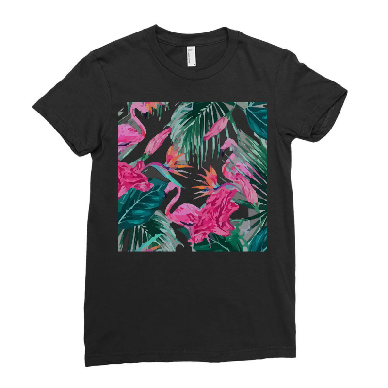 Botanical T  Shirt Botanical Fascinating Floral T  Shirt Ladies Fitted T-Shirt by pullovercostarican | Artistshot