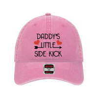 Daddys Little Side Kick Dyed Cap | Artistshot