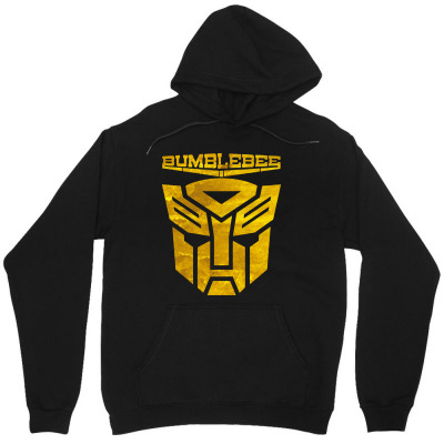 Golden Bumblebee Transformer Unisex Hoodie Designed By Feelgood Tees