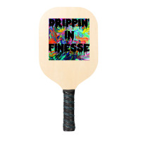 Drippin' In Finesse Colorful Bright Drip Party T Shirt Pickleball Paddle | Artistshot