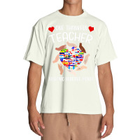 One Thankful Teacher Hispanic Heritage Month Countries Flags Urban Heavy T-shirt | Artistshot