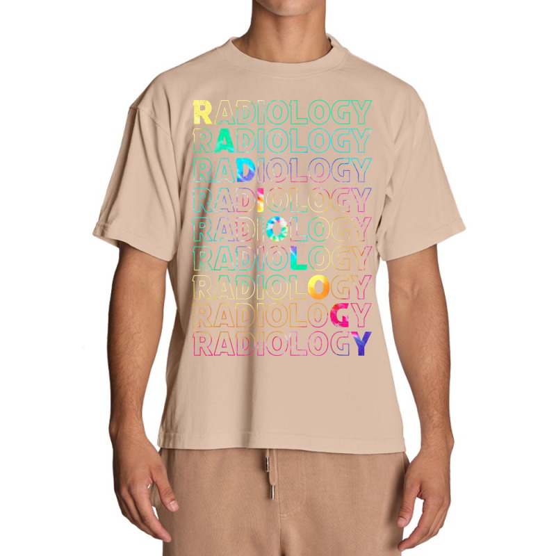 Tie Dye Radiologic Technologist Radiology X Ray Rad Tech Urban Heavy T-shirt by Aquarius | Artistshot