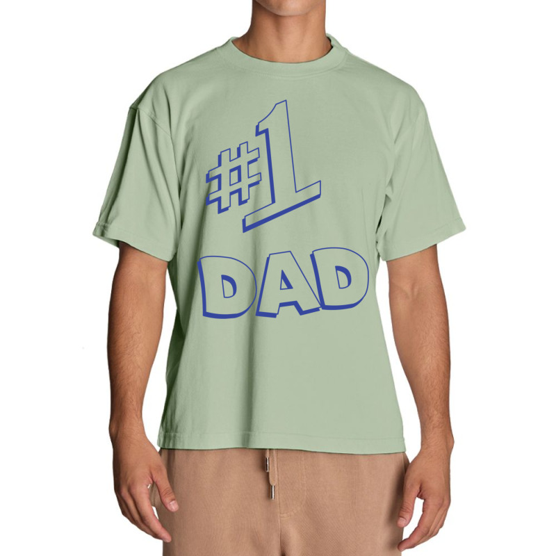 Number 1 Dad Urban Heavy T-shirt by cm-arts | Artistshot