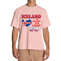 Iceland Is Calling And I Must Go Urban Heavy T-shirt | Artistshot