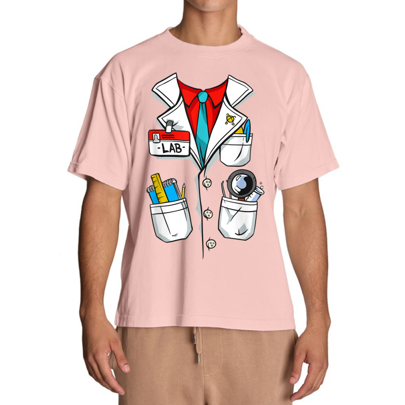 Funny Science Lab Coat Costume Tshirt Halloween Party Shirt Urban Heavy T-shirt | Artistshot