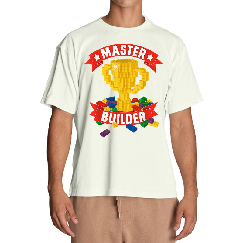 Master Builder Building Blocks Urban Heavy T-shirt | Artistshot