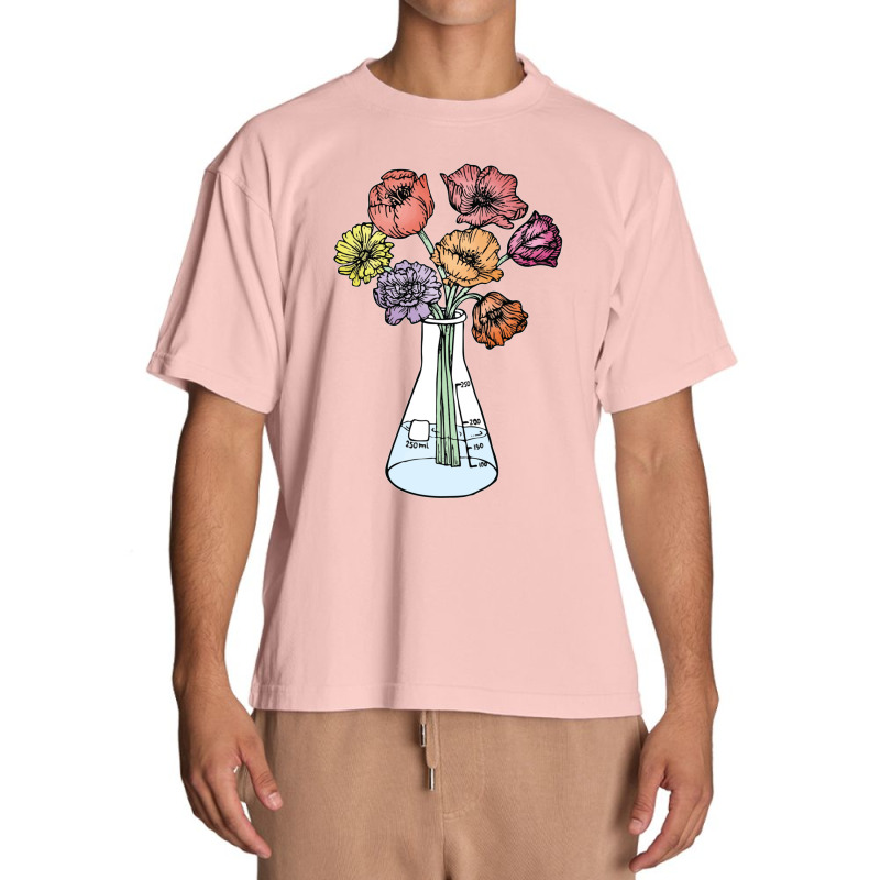 Erlenmeyer Bouquet Urban Heavy T-shirt by ROMAINEDWILEY | Artistshot