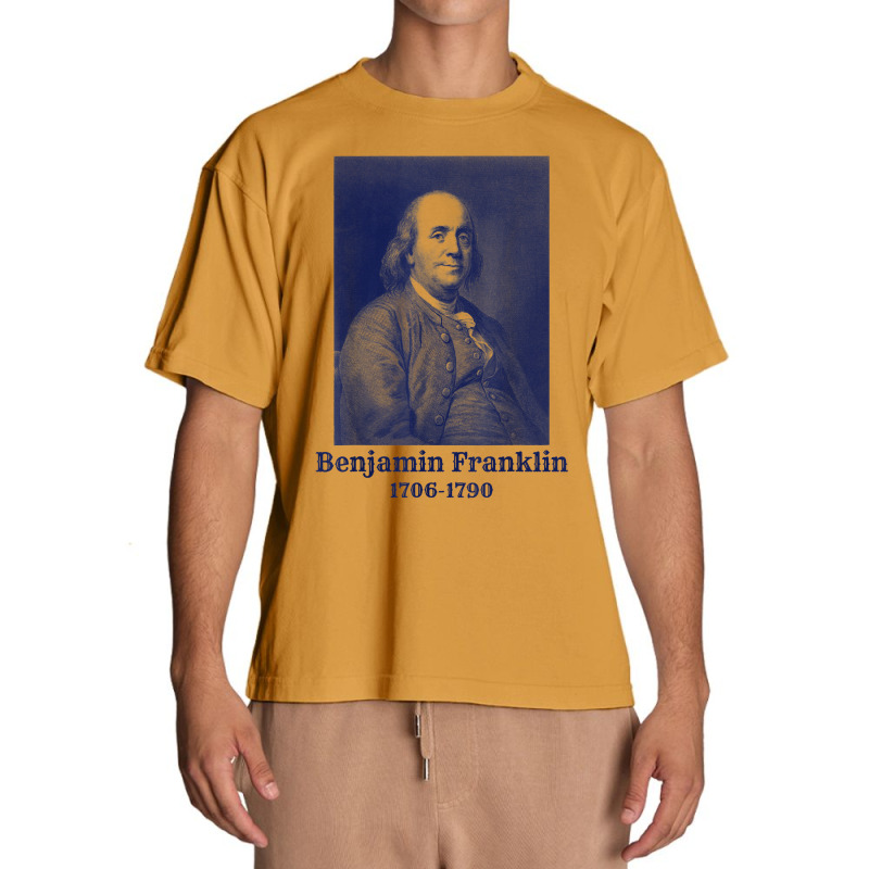 Ben Franklin T Shirt. Vintage Founding Father Tee Urban Heavy T-shirt | Artistshot