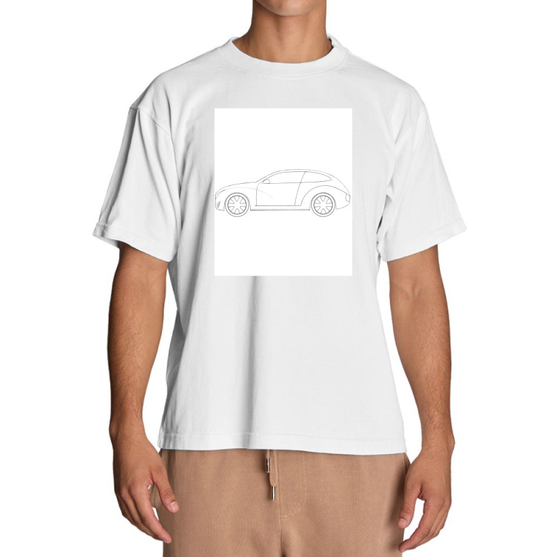 Car Technical Drawing - Shooting Brake Urban Heavy T-shirt | Artistshot