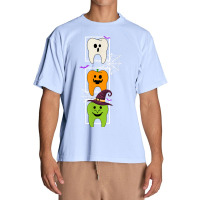 Halloween Dentist Dental Hygienistth Ghost Pumpkin Witch Urban Heavy T-shirt | Artistshot