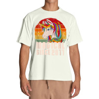 Magical Since 2011 Vintage Unicorn Birthday Urban Heavy T-shirt | Artistshot