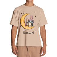 Little Witch Funny Halloween Gifts Urban Heavy T-shirt | Artistshot