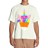 Cute Unicorn Candy Cone Trick Or Treat Halloween Costume Day Urban Heavy T-shirt | Artistshot