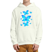 Majestic Butterfly   Blue Butterflies Morpho T Shirt Urban Pullover Hoodie | Artistshot