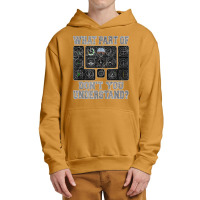 What Part Of Don't You Understand Funny Pilot Design T Shirt Urban Pullover Hoodie | Artistshot