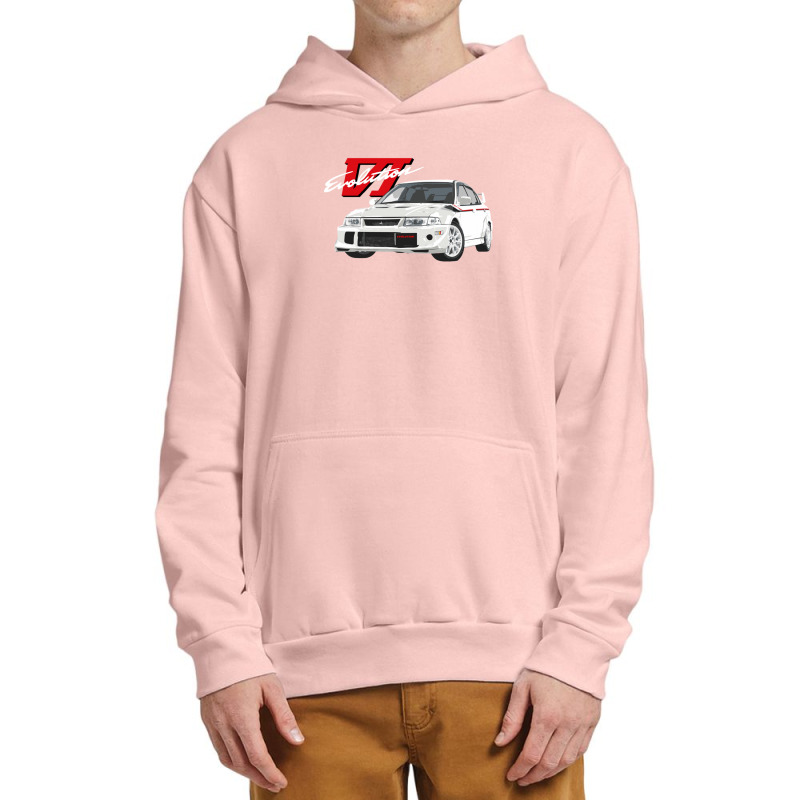 Mitsubish Evo Vi Tommy Makinen Edition White Urban Pullover Hoodie by MarshaleenAnnetteHammer | Artistshot