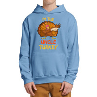 Uncle Turkey Matching Family Group Thanksgiving Party Pajama Urban Pullover Hoodie | Artistshot