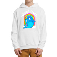 Feeling Stabby Narwhal Kawaii Whale Gift Teen Girls Women Urban Pullover Hoodie | Artistshot