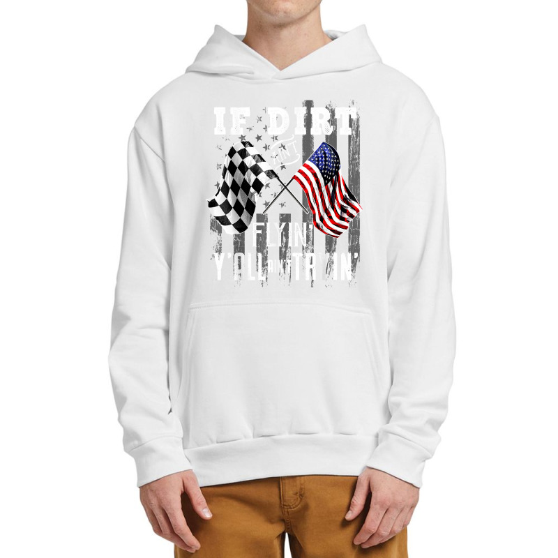 Dirt Track Racing Motocross Stock Car Racing T Shirts Gift Urban Pullover Hoodie by cm-arts | Artistshot