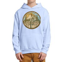 Lake Clark Alaska Nature Mountains Hiking Outdoors Retro Urban Pullover Hoodie | Artistshot