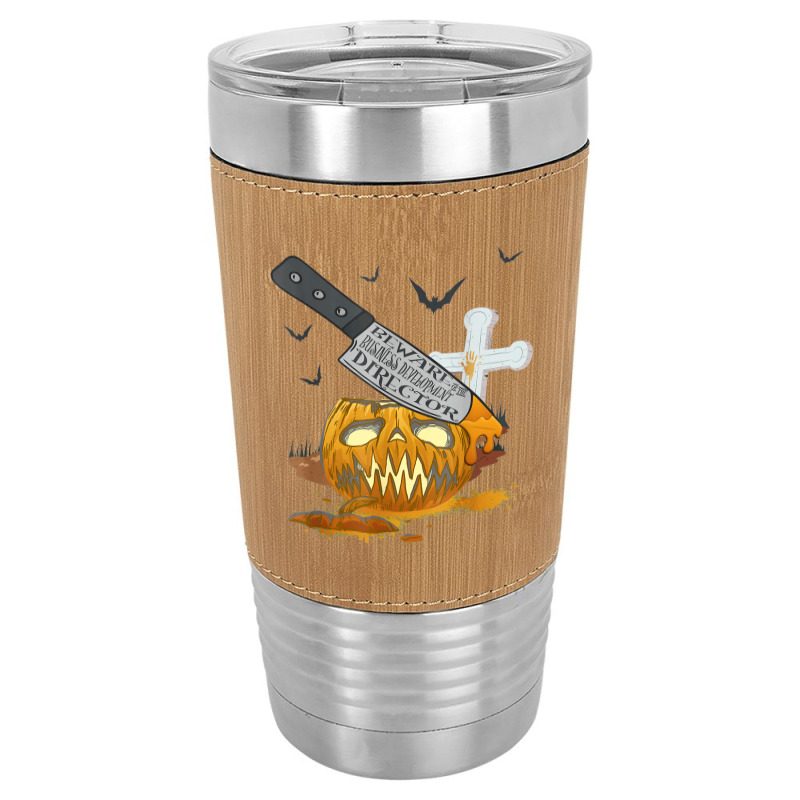 Business Development Director Funny Halloween Party Leatherette Tumbler | Artistshot