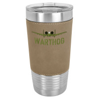 Olive Green A-10 Warthog Art-usa Military Jets Leatherette Tumbler | Artistshot