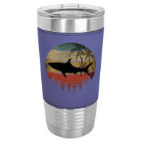 Shark T  Shirt V I N T A G E S H A R K T  Shirt Leatherette Tumbler | Artistshot