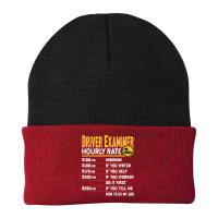 Driver Examiner Hourly Rate   Funny Driver Investigator T Shirt Beanie | Artistshot