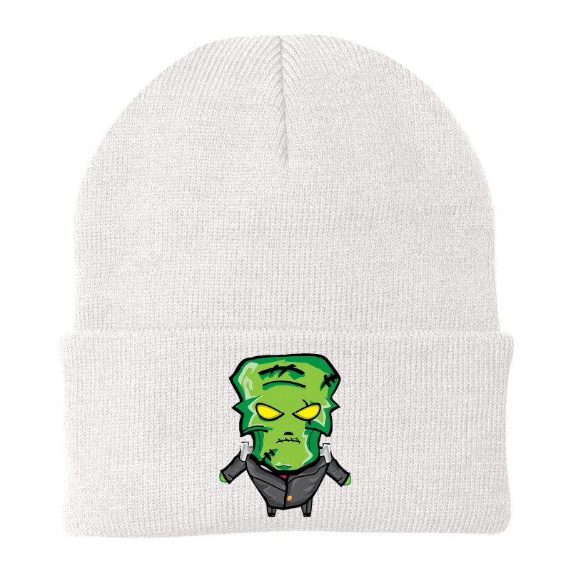 Funny Men Cartoon Green Character Men Women Beanie by MarinaArtists | Artistshot