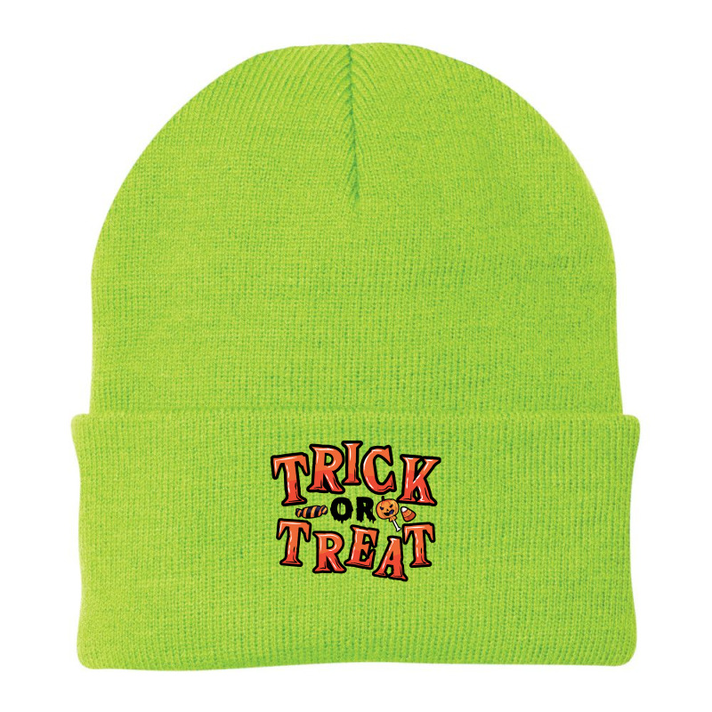 Trick Or Treat T Shirtcute Trick Or Treat Halloween Candy Sweets Costu Beanie | Artistshot