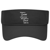 David And Goliath Christian - If There's A Goliath Gifts Men Visor Hat | Artistshot