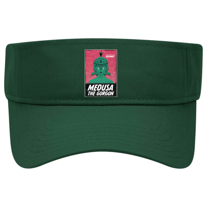 Poster The Gorgon Tagline Funny Visor Hat | Artistshot