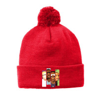 Hip Hop Party Pom Pom Beanie | Artistshot