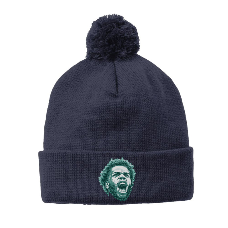 Miles Bridges Scream Pom Pom Beanie by jedarramai | Artistshot