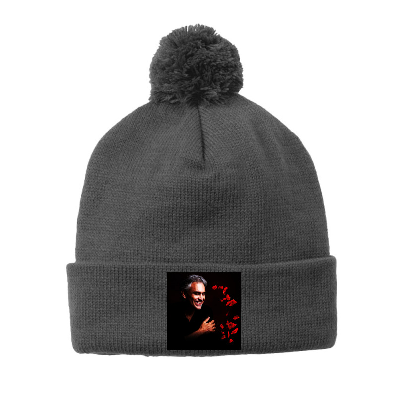 Andrea Bocelli - Italian Operatic Tenor And Multi-instrumentalist Pom Pom Beanie by Jamet Shop | Artistshot