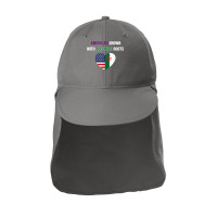 American Grown With Algerian Roots T Shirt Sun Shade Cap | Artistshot