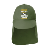 I Work To Support My Scottish Terrier Addiction Dog Lover T Shirt Sun Shade Cap | Artistshot