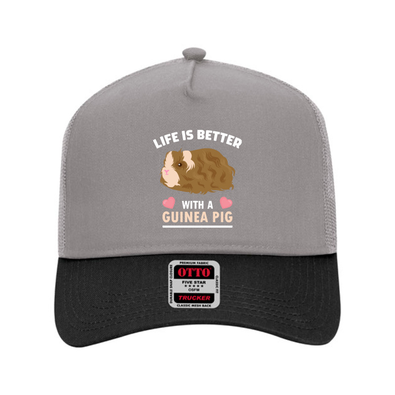 Life T  Shirt Life Is Better With A Guinean Pig T  Shirt Mesh Back Trucker Hat | Artistshot