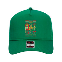 Ayahuasca Shaman   Plant Medicine Of Peru, Brazil Rainforest T Shirt Mesh Back Trucker Hat | Artistshot