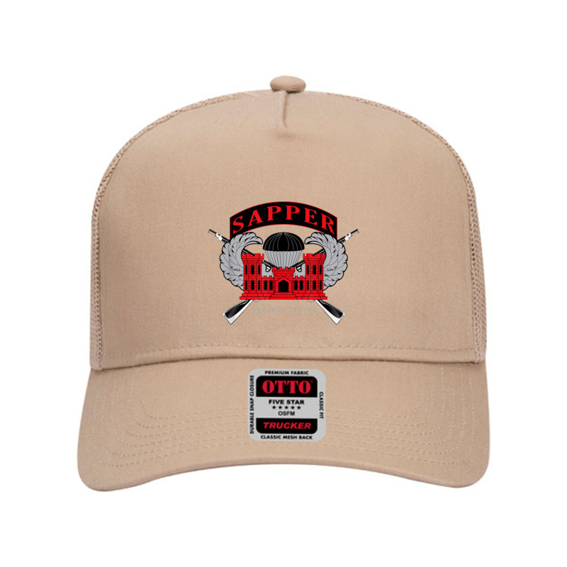 U.s. Army Combat Engineers Sapper Mesh Back Trucker Hat by jeniperlopes | Artistshot