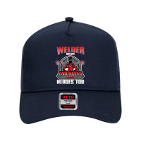 Welder Best Welding Retro Pipeliner Ironworker Welder  712 Mesh Back Trucker Hat | Artistshot