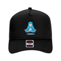 Meditation Monster Mesh Back Trucker Hat | Artistshot