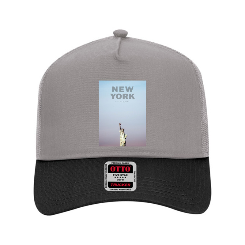 New York City Mesh Back Trucker Hat by Pompoyo | Artistshot