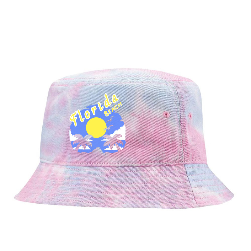 Summer T  Shirt Florida Beach  Lost Paradise T  Shirt Tie Dyed Bucket Hat by schillerelroy788 | Artistshot